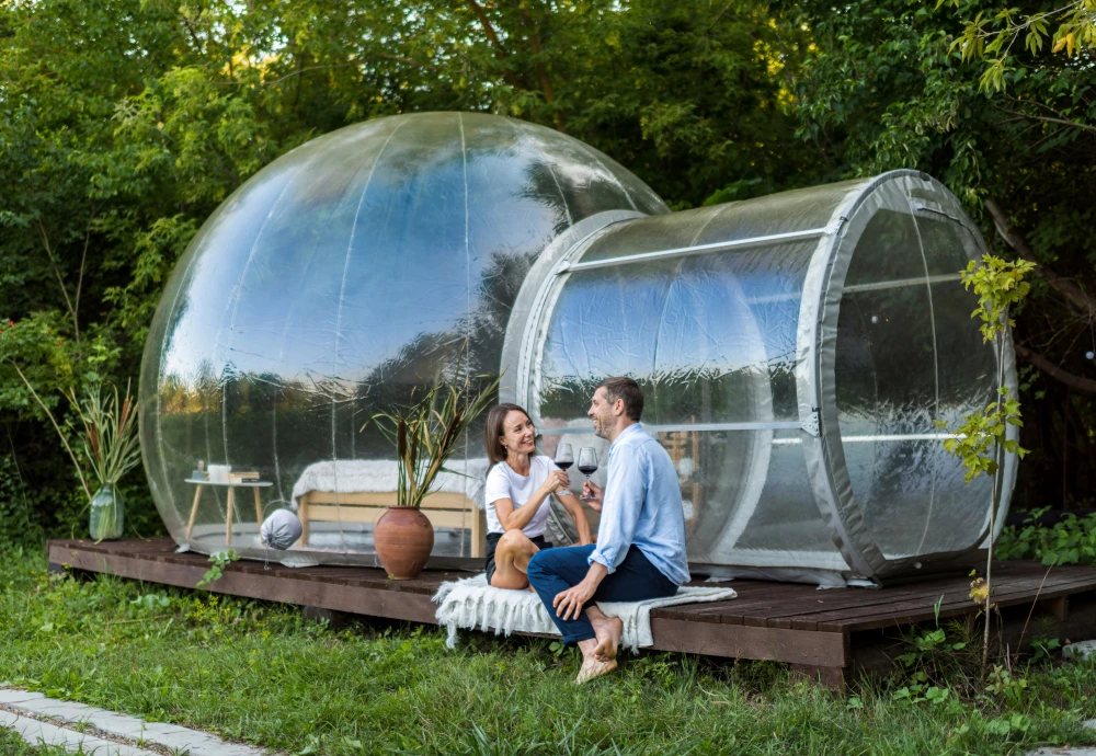 clear camping bubble tent